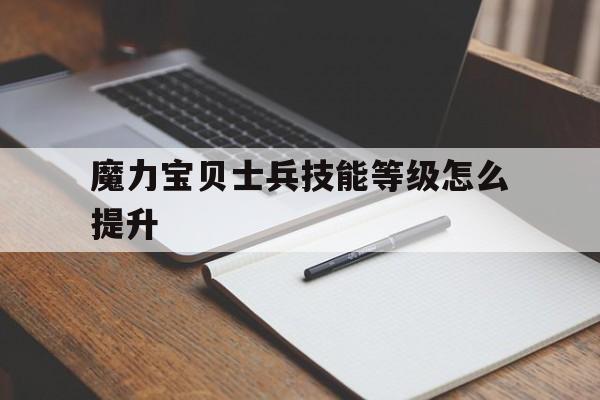 魔力宝物兵士技能品级怎么提拔的简单介绍